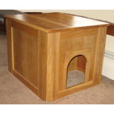 Flat Panel Litter Box Concealment Cabinet