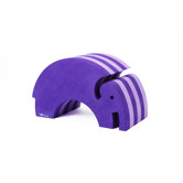 Tumbling Elephant in Purple