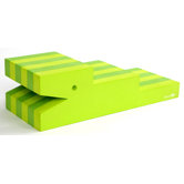 Tumbling Crocodile in Lime Green