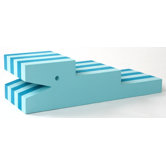 Tumbling Crocodile in Turquoise