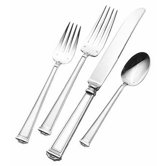 Pantheon 4 Piece Dinner Flatware Set