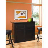 Trenton Fridge Bar in Black