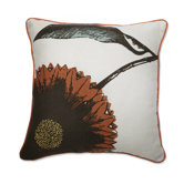 Daisy Pillow in Pumpkin