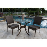 Grenada Patio 3 Piece Bistro Set
