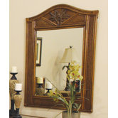 Hospitality Rattan Dresser Mirrors