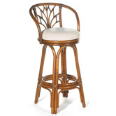 Valencia Indoor Rattan 30" Swivel Bar Stool