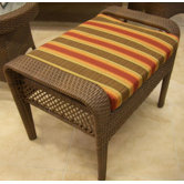 Grenada Patio Ottoman Cushion