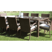Soho Patio Large Rectangular Dining Table