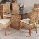 Sea Breeze Seagrass   Dining Table