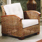 Hospitality Rattan Upholstered Chairs