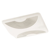 Ultra Quiet Bathroom Fan in White - Energy Star