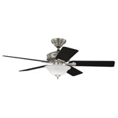 52" Sonora 5 Reversible Blade Ceiling Fan