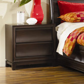 Meridian 2 Drawer Nightstand