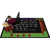 Educational Animal Lady Bug Kids Rug