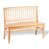Bulldog Small Custom Wood Bench