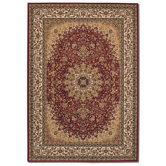 Izmir Royal Kashan Persian Red Rug