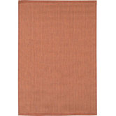 Recife Saddle Stitch/TerracottaNatural Rug