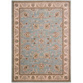Arabesque Coventry Blue Smoke/Ivory Rug