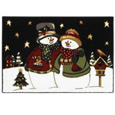 Home for the Holidays Starlight Stroll Novelty Rug