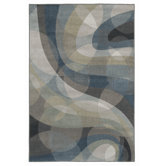 Tranquility Hula Blue Multi Rug