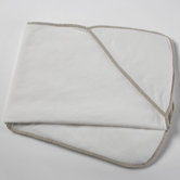 Linen and Terry Hooded Towel Baby