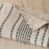 Rippled Stripe Toddler Coverlet