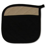 MUincotton 9" Potholder in Onyx