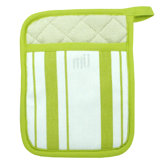 MUincotton Potholder in Kiwi Stripe (Set of 2)