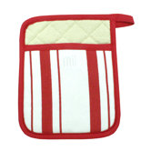 MUincotton Potholder in Punch Stripe (Set of 2)