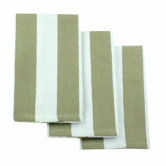MUincotton Dish Cloth in Sand Stripe (Set of 3)