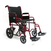 Bariatric Transport Wheelchair with Removable Armrest
