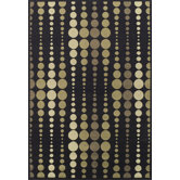 Carlisle Black Geometric Rug