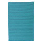 Simply Home Solids Turquoise Rug