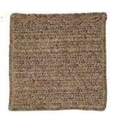 Elegance Square Indoor/Outdoor Braided Chair Pad