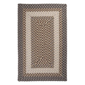 Tiburon Misted Gray Braided Rug