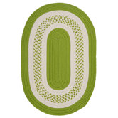 Crescent Bright Green Rug