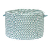Outdoor Houndstooth Tweed Utility Basket