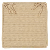 Simply Home Solid Chair Pad (Set of 4)