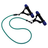 3 lbs Heavy Handles with Medium Resistance Tubing
