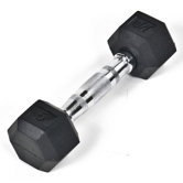 Rubber Coated Hex Dumbbell