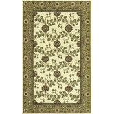 Nouveau Ivory/Tan Rug