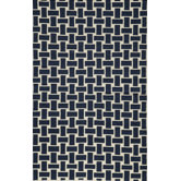 Laguna Navy Geometric Rug