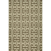 Laguna Taupe Geometric Rug