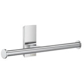 Spare Double Toilet Paper Holder in Polished Chrome