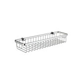 Sideline Rectangular Soap Basket in Polished Chrome