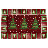 Accents Seasonal Three Trees in Snow Novelty Rug