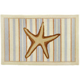 Starfish With Stripes-Neutrals Rug