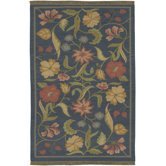 Jeweltone Floral Rug