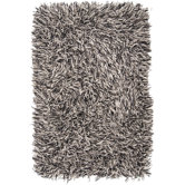 Longfellow Winter White/Caviar Rug