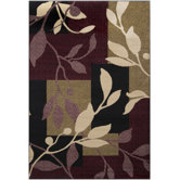 Majestic Red/&nbsp;Black/Light Brown Rug